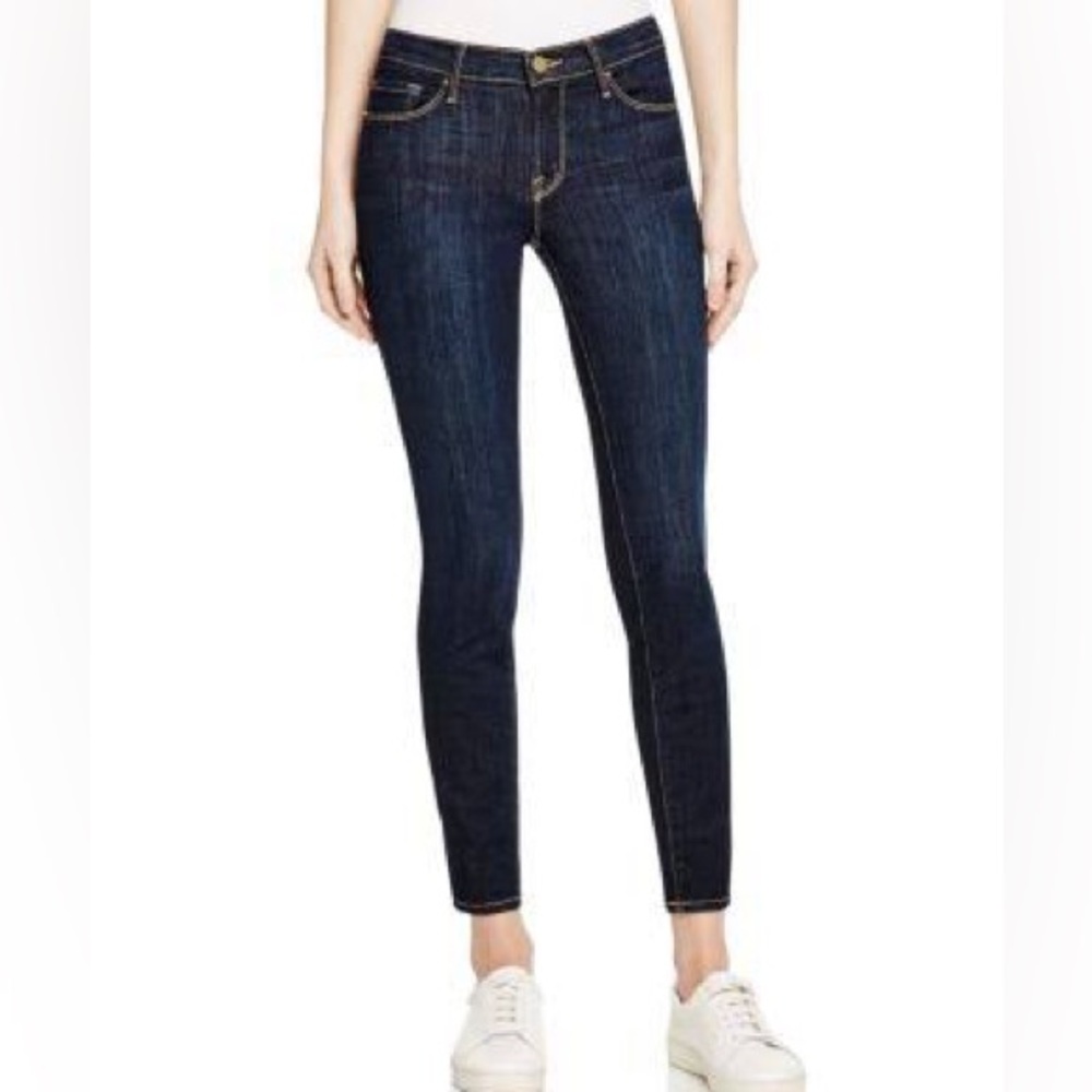 Frame Le Skinny de Jeanne dark wash skinny